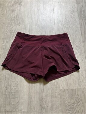 lululemon speed up shorts 2.5’’